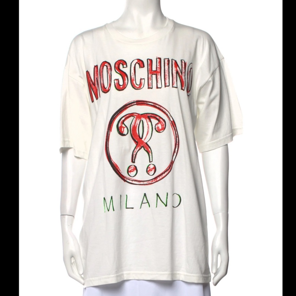 Large Moschino Couture Logo Print T-Shirt